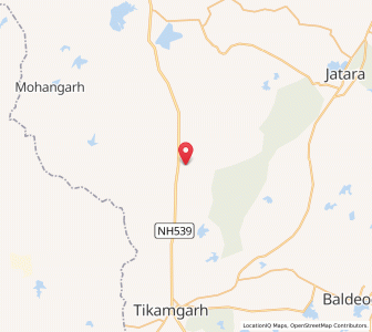 Map of Barmamanjh, Madhya Pradesh