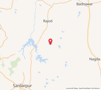 Map of Barmandal, Madhya Pradesh