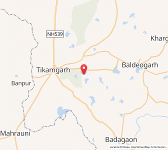 Map of Barmarai, Madhya Pradesh