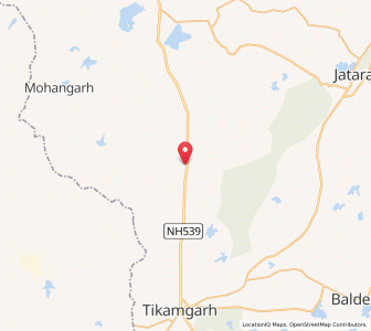 Map of Barmatal, Madhya Pradesh