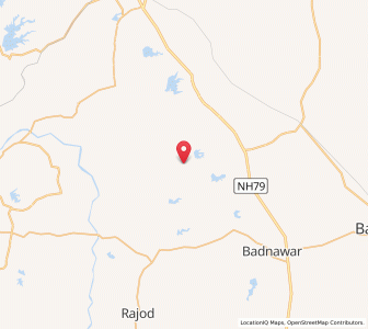 Map of Barmawal, Madhya Pradesh