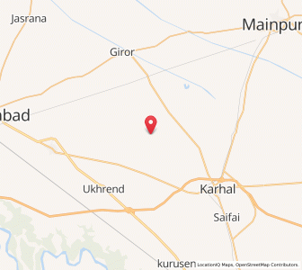 Map of Barnahal, Uttar Pradesh