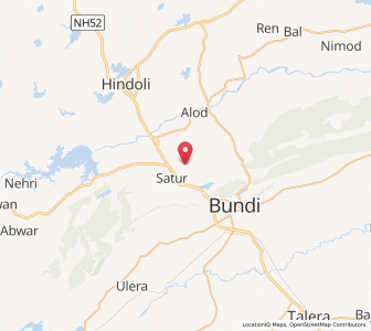 Map of Barodiya, Rajasthan