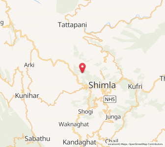 Map of Barohi, Himachal Pradesh