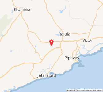 Map of Barpatoli, Gujarat