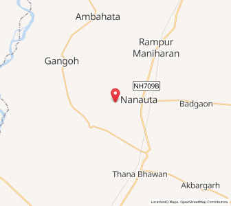 Map of Barsa, Uttar Pradesh