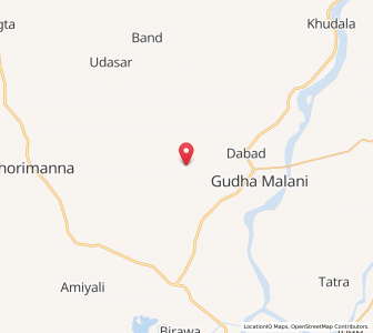Map of Barsan, Rajasthan