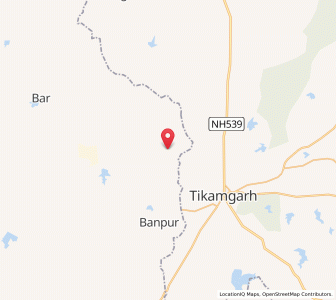 Map of Bartala, Uttar Pradesh
