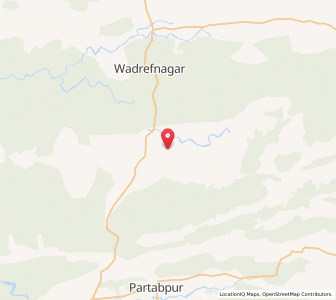 Map of Barthi, Chhattisgarh