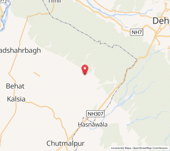 Map of Barugarh, Uttar Pradesh