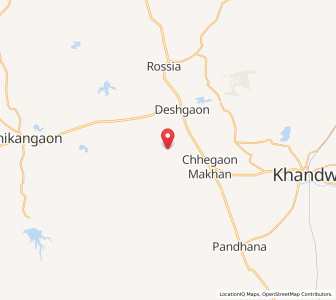 Map of Barur, Madhya Pradesh