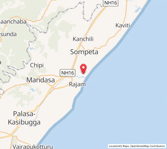 Map of Baruva, Andhra Pradesh