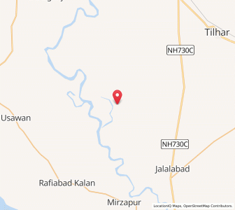 Map of Barwa, Uttar Pradesh
