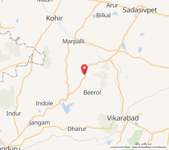 Map of Barwad, Andhra Pradesh
