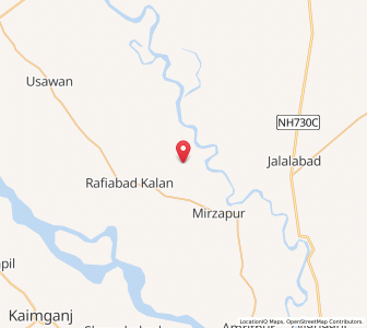 Map of Basahi, Uttar Pradesh