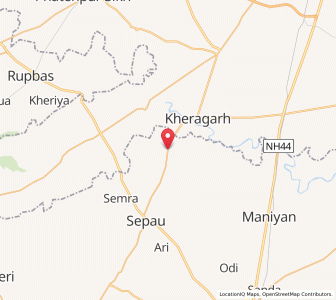 Map of Basai Nawab, Uttar Pradesh