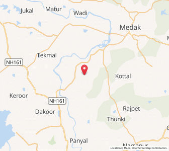 Map of Basarampel, Andhra Pradesh
