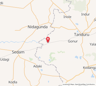 Map of Bashirabad, Andhra Pradesh