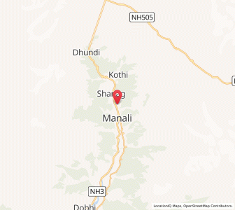 Map of Bashist, Himachal Pradesh