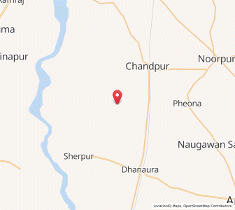 Map of Bashta, Uttar Pradesh