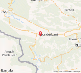 Map of Basin, Kashmir