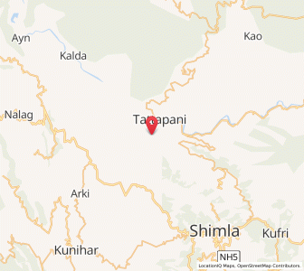 Map of Basjalri, Himachal Pradesh