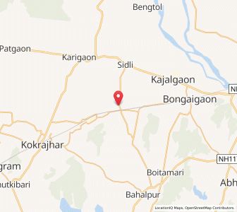 Map of Basugaon, Assam