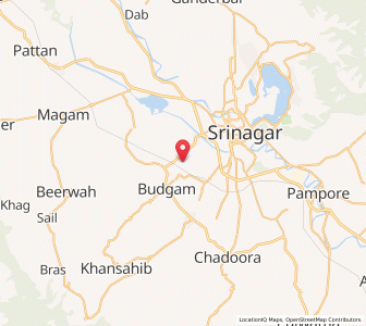 Map of Batahar, Kashmir