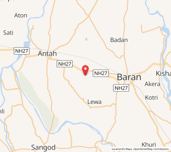 Map of Bataoda, Rajasthan