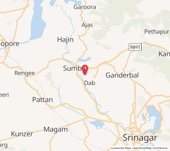 Map of Batavyen Bhagwanpur, Kashmir