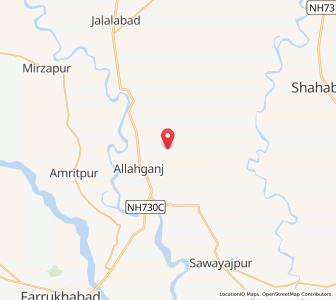 Map of Bathua Maro, Uttar Pradesh