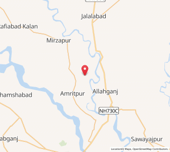Map of Bathua, Uttar Pradesh