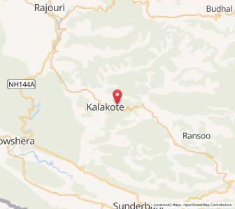 Map of Batiar, Kashmir