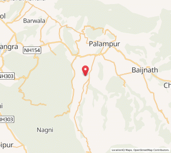 Map of Bawarna, Himachal Pradesh