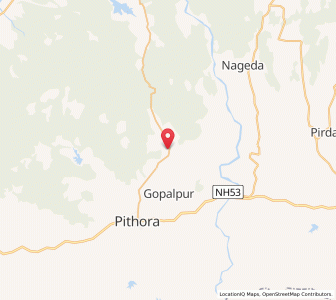 Map of Baya, Chhattisgarh