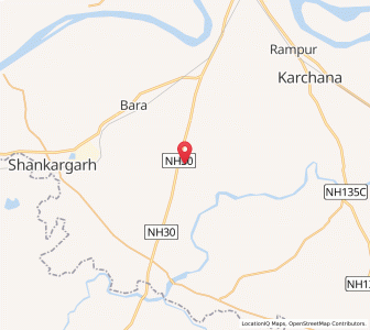 Map of Bazar Jari, Madhya Pradesh