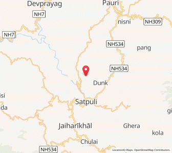 Map of Bedulgaon, Uttarakhand