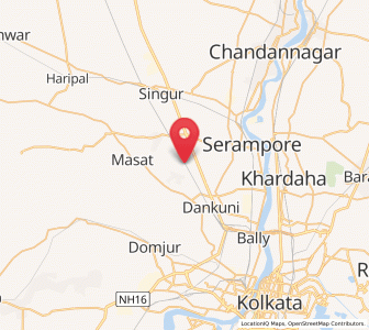 Map of Begampur, Maharashtra