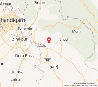 Map of Behar, Haryana
