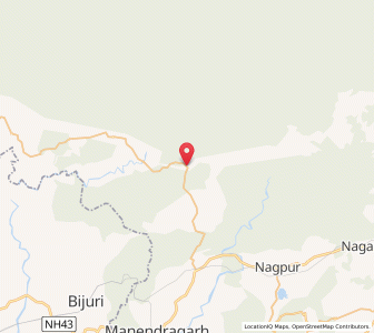 Map of Beharpur, Chhattisgarh