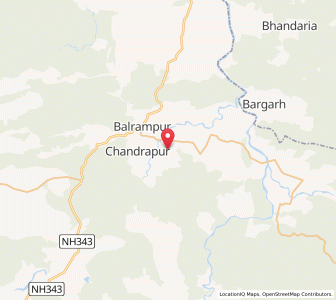 Map of Behlwadih, Chhattisgarh