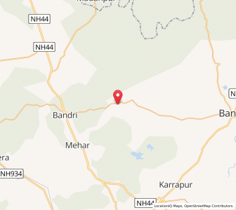 Map of Behrol, Madhya Pradesh