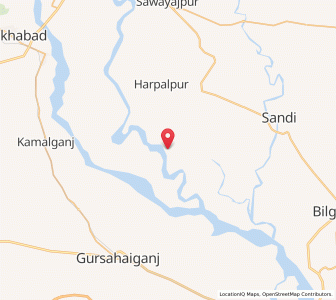 Map of Behtar, Uttar Pradesh