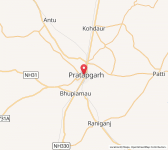 Map of Bela, Punjab