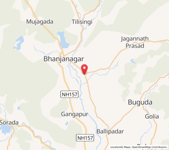 Map of Belaguntha, Odisha
