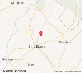 Map of Belal, Madhya Pradesh