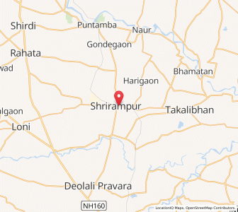 Map of Belapur, Maharashtra