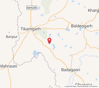 Map of Belatal, Madhya Pradesh
