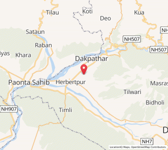 Map of Belawala, Uttarakhand