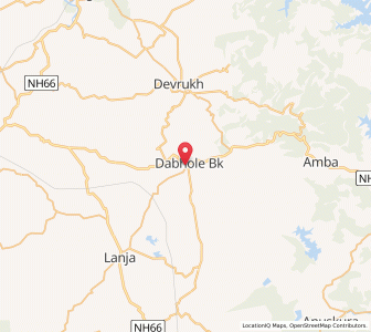Map of Belkar, Maharashtra